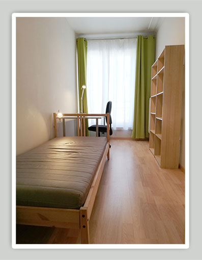 aménagement chambre lit bas