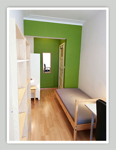 aménagement chambre lit bas